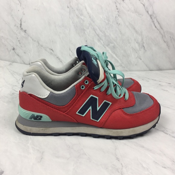 new balance 574 navy with cashmere
